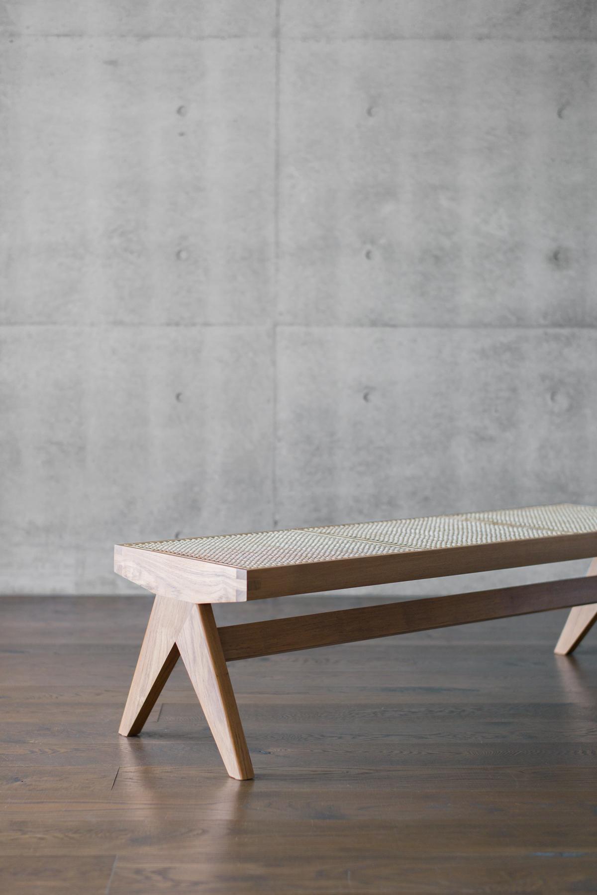 PH33 TEAK AND CANA BENCH｜COLLECTION｜51% 五割一分｜富山・東京